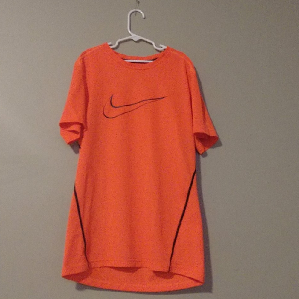 Boys orange athletic T-shirt
